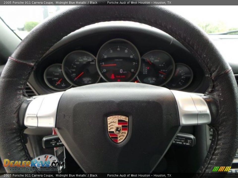 2005 Porsche 911 Carrera Coupe Midnight Blue Metallic / Black Photo #27