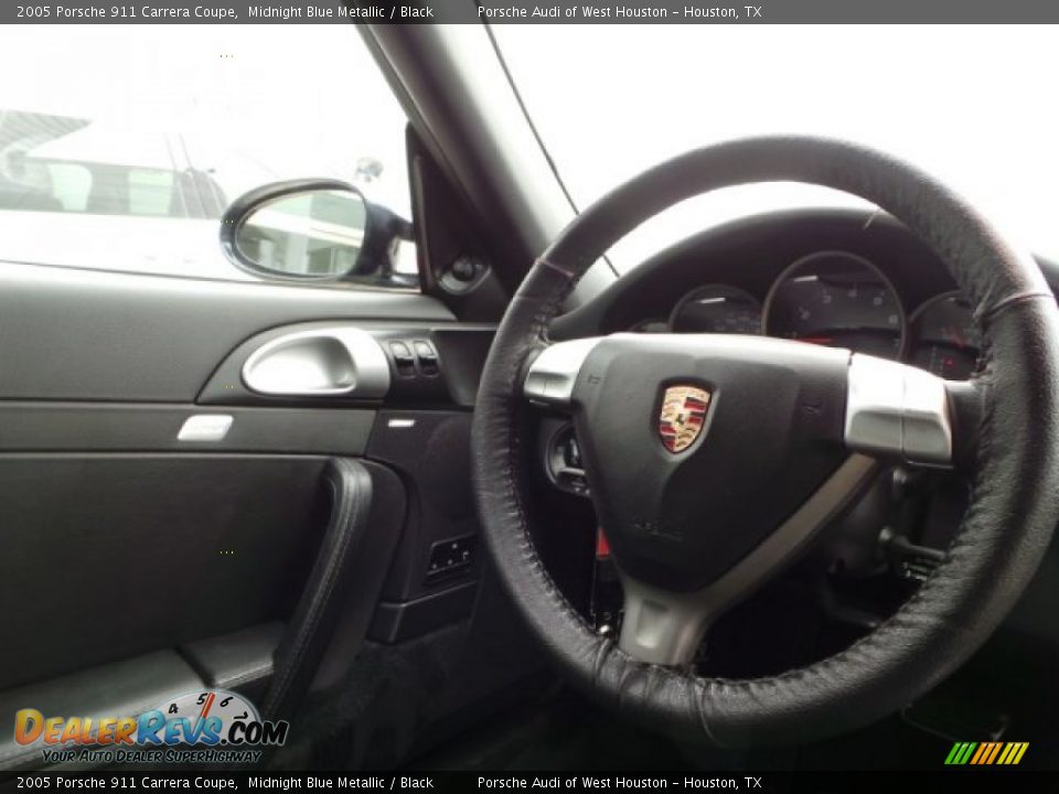 2005 Porsche 911 Carrera Coupe Midnight Blue Metallic / Black Photo #36