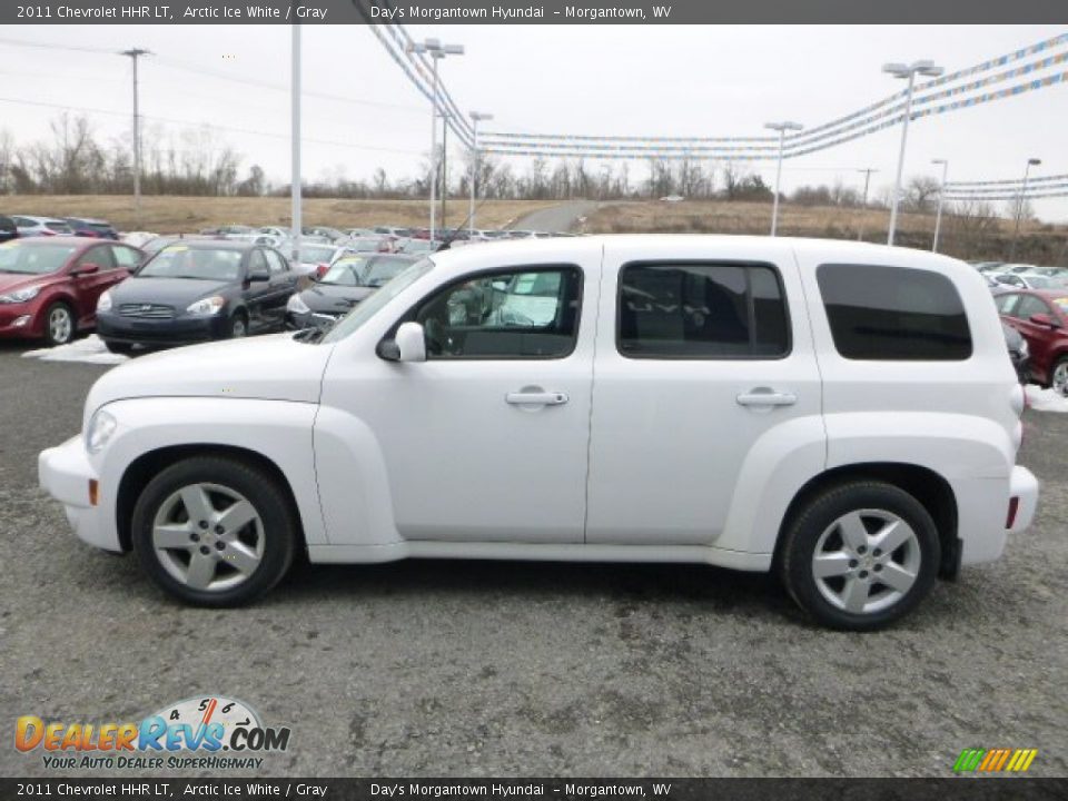 2011 Chevrolet HHR LT Arctic Ice White / Gray Photo #7