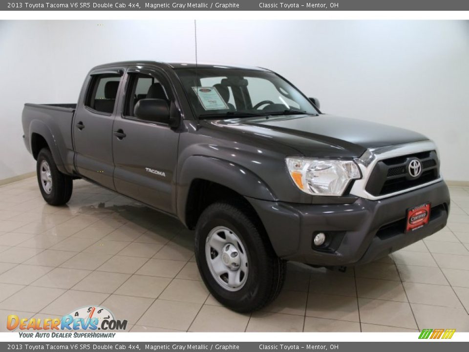 2013 Toyota Tacoma V6 SR5 Double Cab 4x4 Magnetic Gray Metallic / Graphite Photo #1