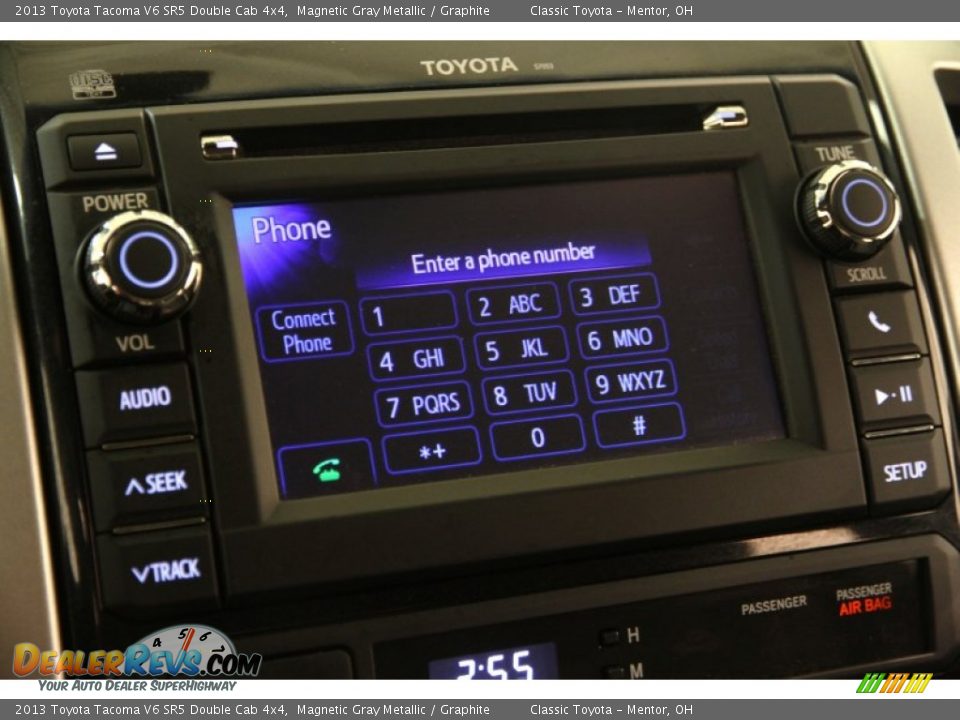 Controls of 2013 Toyota Tacoma V6 SR5 Double Cab 4x4 Photo #10