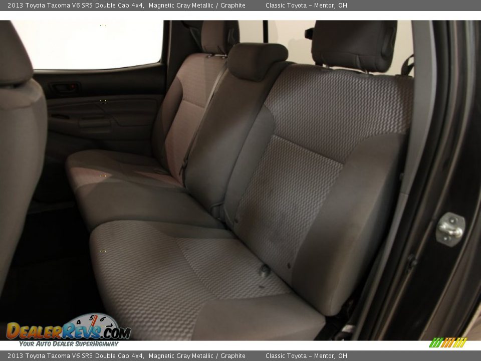 2013 Toyota Tacoma V6 SR5 Double Cab 4x4 Magnetic Gray Metallic / Graphite Photo #14