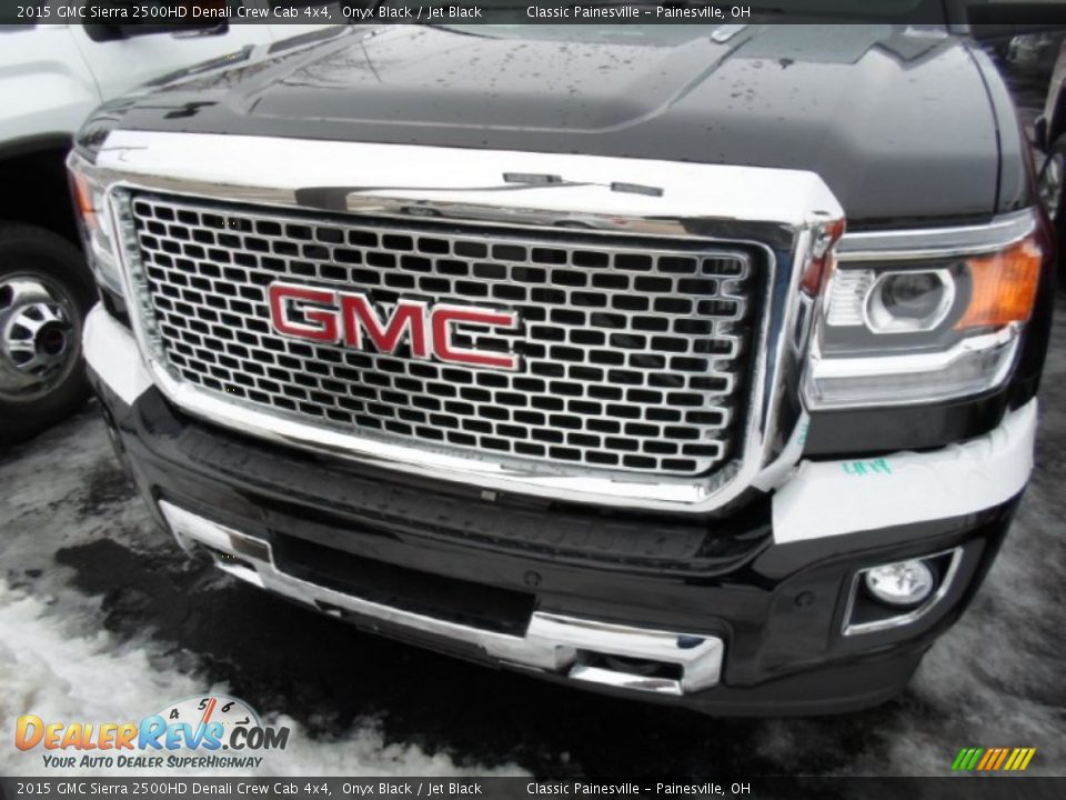 2015 GMC Sierra 2500HD Denali Crew Cab 4x4 Onyx Black / Jet Black Photo #2