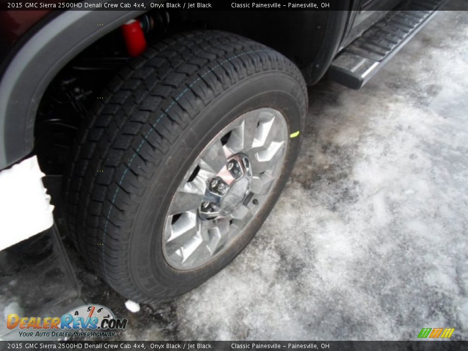 2015 GMC Sierra 2500HD Denali Crew Cab 4x4 Onyx Black / Jet Black Photo #3
