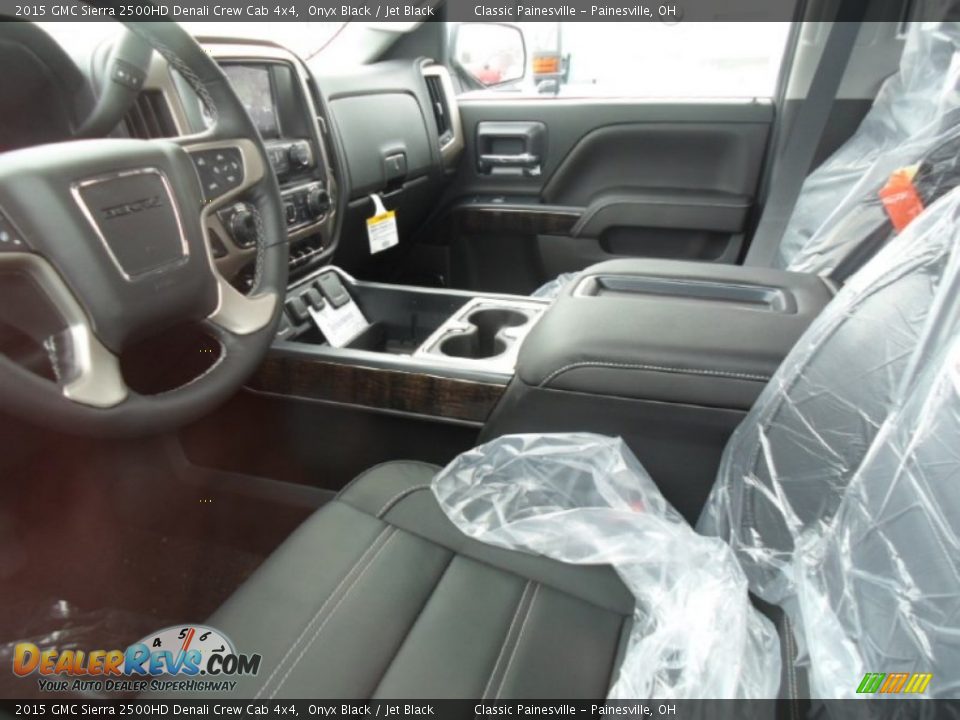 2015 GMC Sierra 2500HD Denali Crew Cab 4x4 Onyx Black / Jet Black Photo #4