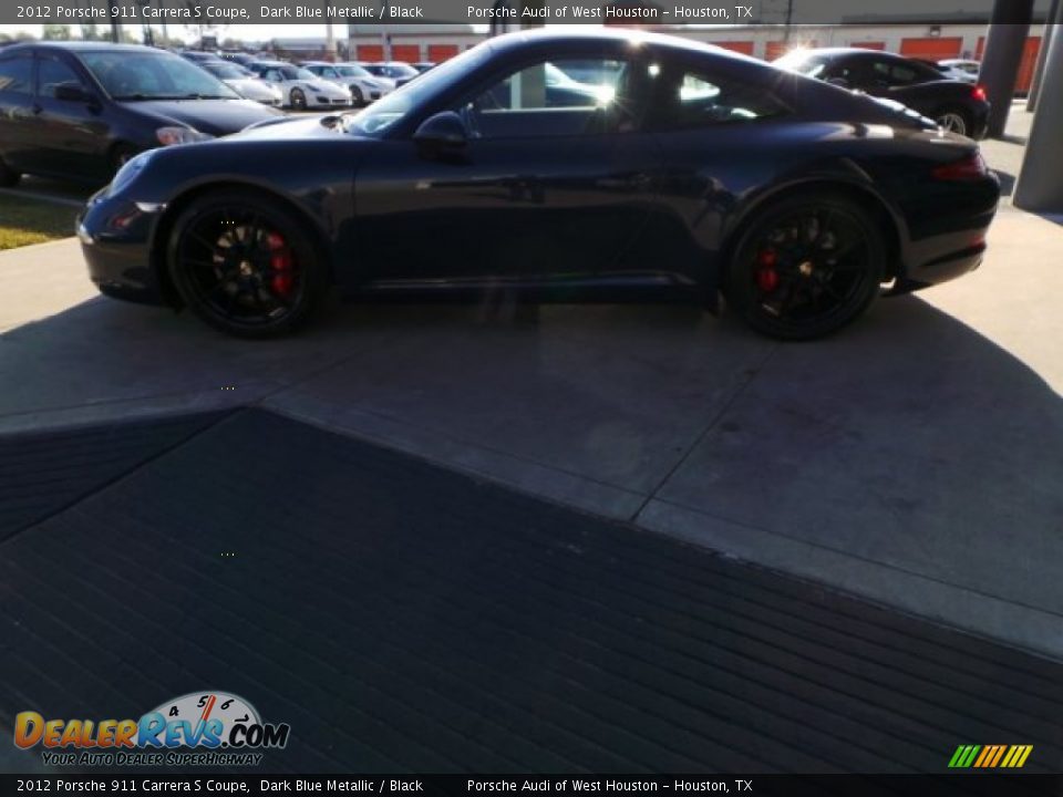 2012 Porsche 911 Carrera S Coupe Dark Blue Metallic / Black Photo #4