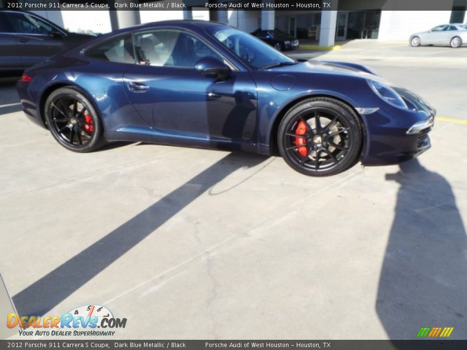 Dark Blue Metallic 2012 Porsche 911 Carrera S Coupe Photo #8