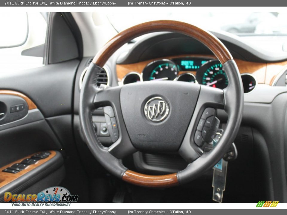 2011 Buick Enclave CXL Steering Wheel Photo #10