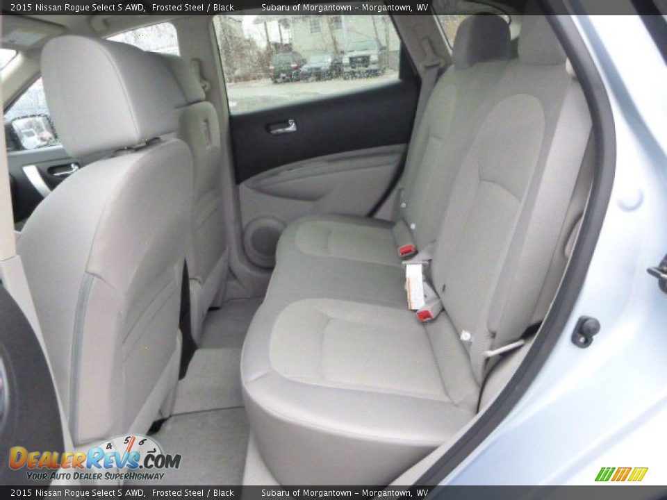 2015 Nissan Rogue Select S AWD Frosted Steel / Black Photo #13