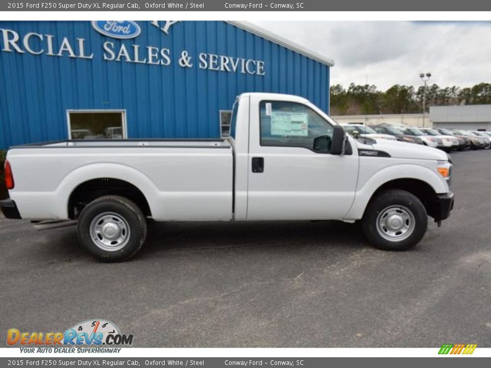 2015 Ford F250 Super Duty XL Regular Cab Oxford White / Steel Photo #5