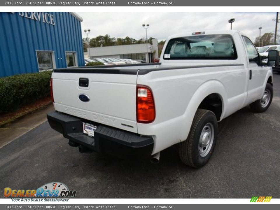 2015 Ford F250 Super Duty XL Regular Cab Oxford White / Steel Photo #6