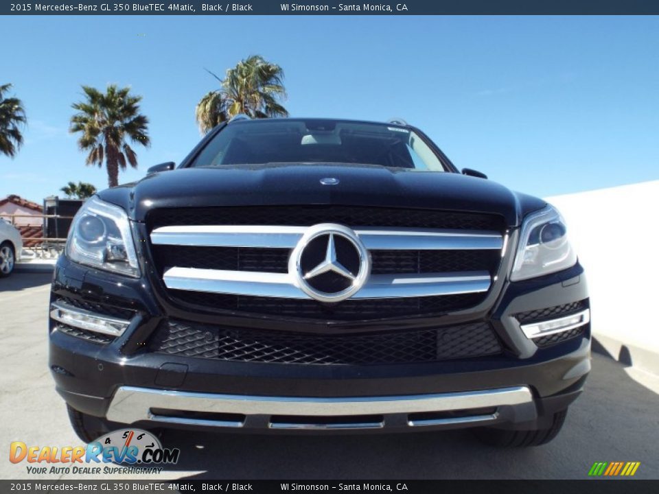 2015 Mercedes-Benz GL 350 BlueTEC 4Matic Black / Black Photo #2