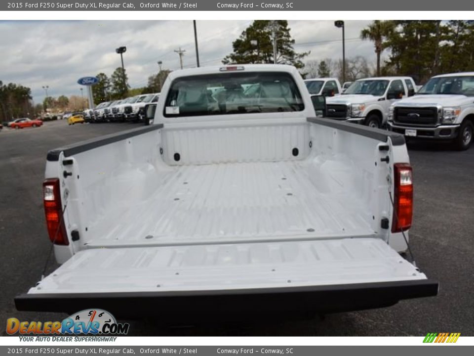 2015 Ford F250 Super Duty XL Regular Cab Oxford White / Steel Photo #8