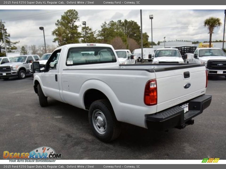 2015 Ford F250 Super Duty XL Regular Cab Oxford White / Steel Photo #9