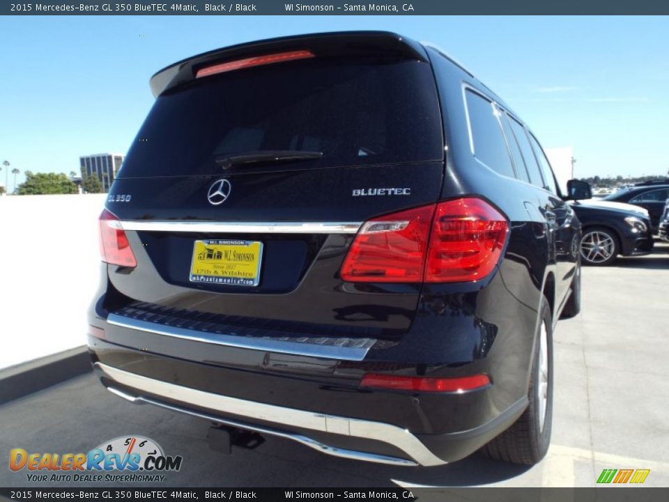 2015 Mercedes-Benz GL 350 BlueTEC 4Matic Black / Black Photo #4