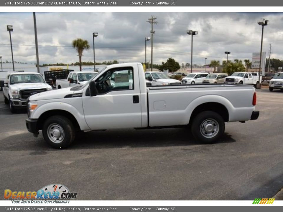 2015 Ford F250 Super Duty XL Regular Cab Oxford White / Steel Photo #10