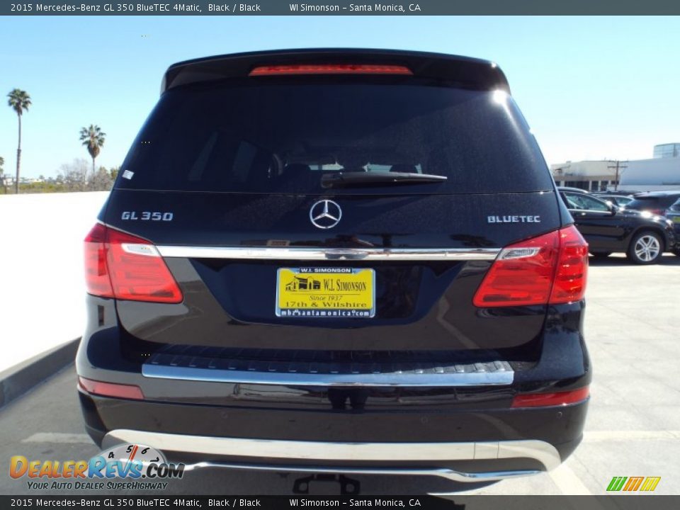 2015 Mercedes-Benz GL 350 BlueTEC 4Matic Black / Black Photo #5