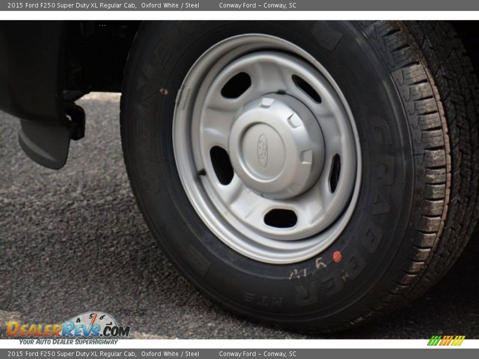 2015 Ford F250 Super Duty XL Regular Cab Oxford White / Steel Photo #11