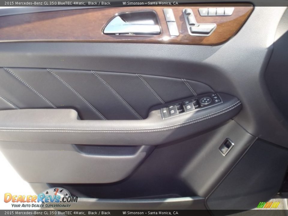 2015 Mercedes-Benz GL 350 BlueTEC 4Matic Black / Black Photo #6
