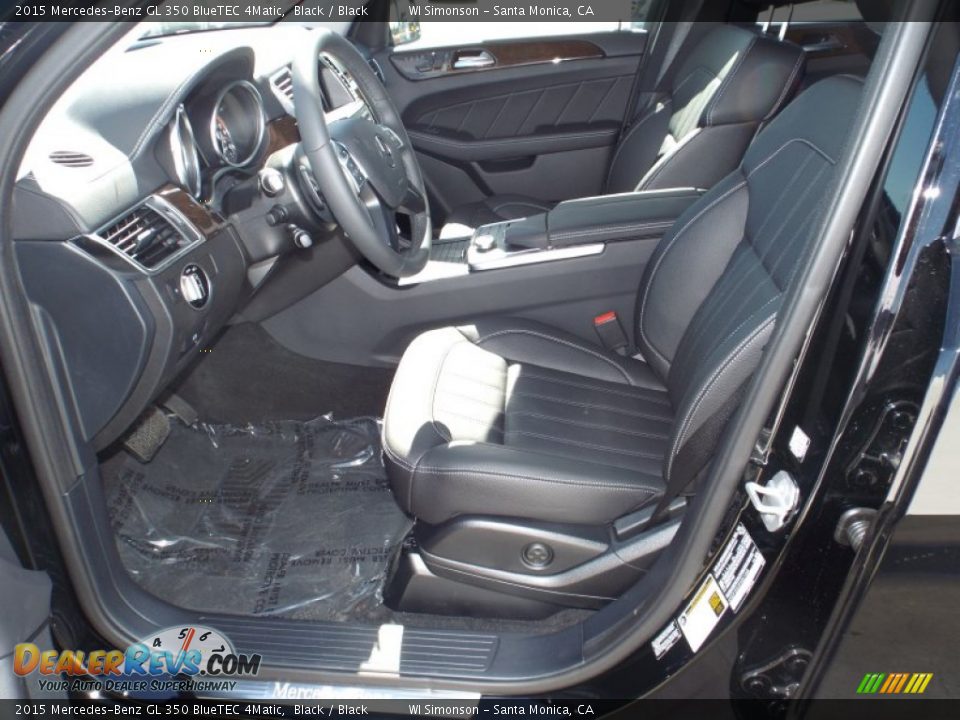 2015 Mercedes-Benz GL 350 BlueTEC 4Matic Black / Black Photo #7