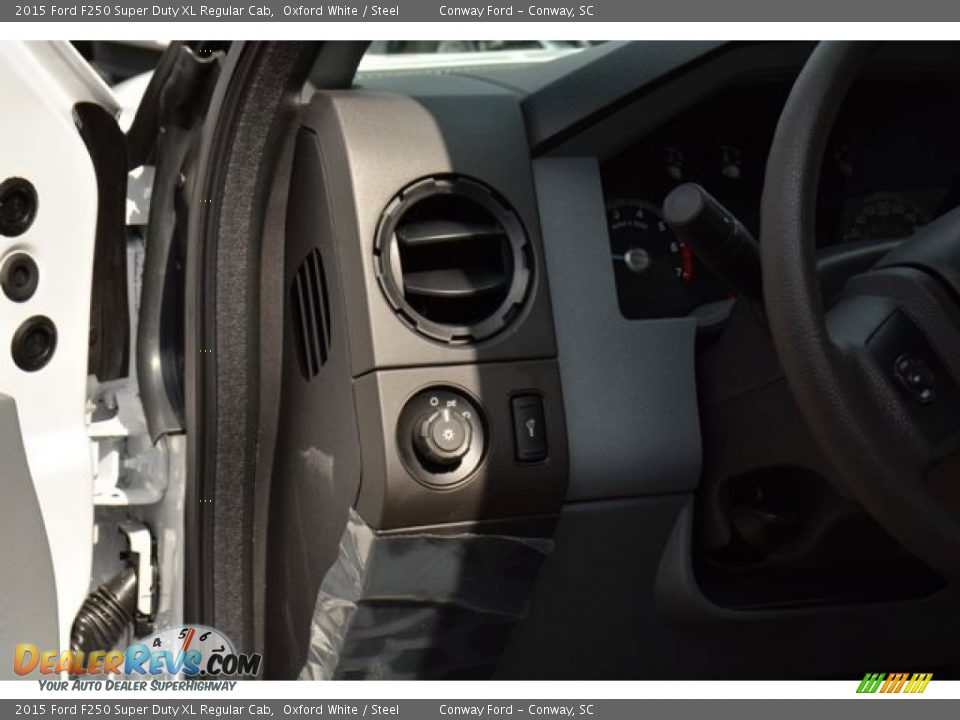 2015 Ford F250 Super Duty XL Regular Cab Oxford White / Steel Photo #14