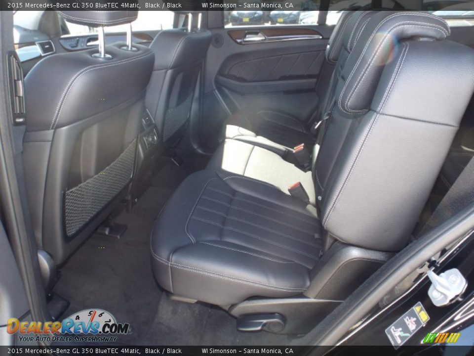 2015 Mercedes-Benz GL 350 BlueTEC 4Matic Black / Black Photo #8