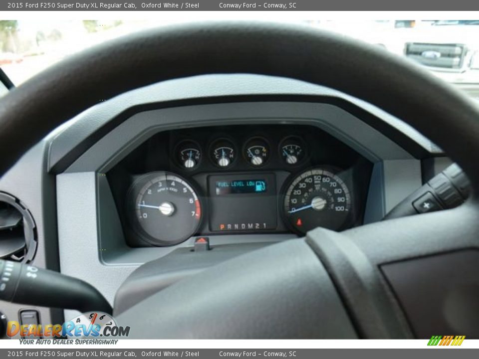 2015 Ford F250 Super Duty XL Regular Cab Oxford White / Steel Photo #15