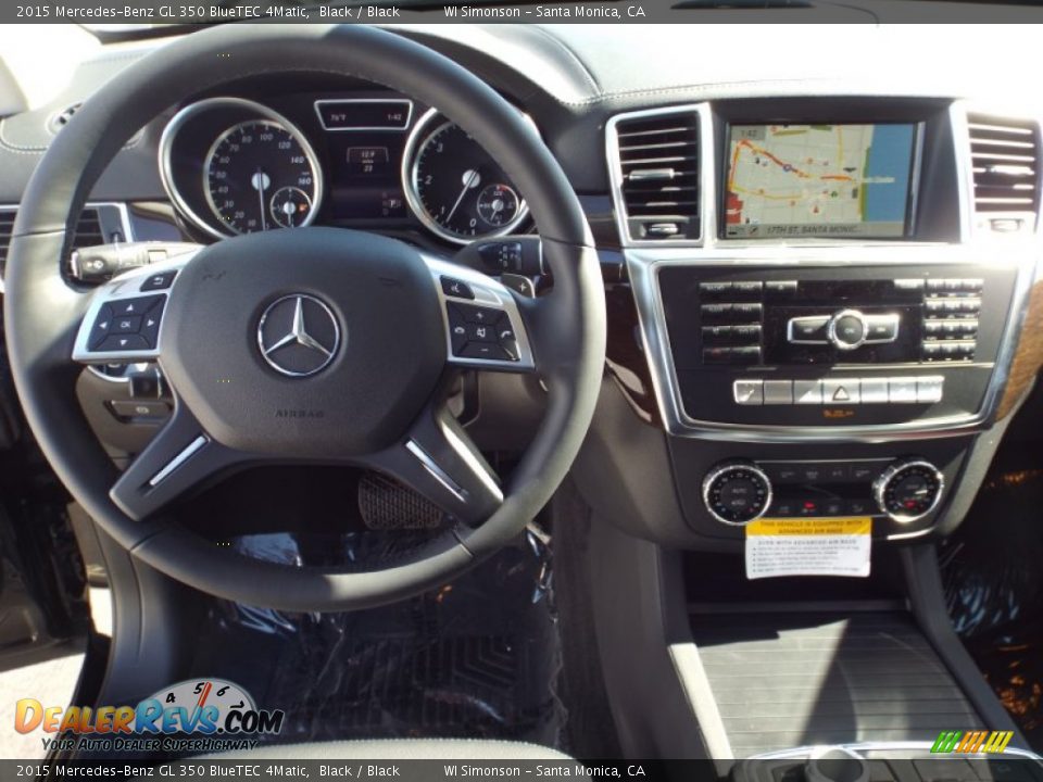 2015 Mercedes-Benz GL 350 BlueTEC 4Matic Black / Black Photo #9