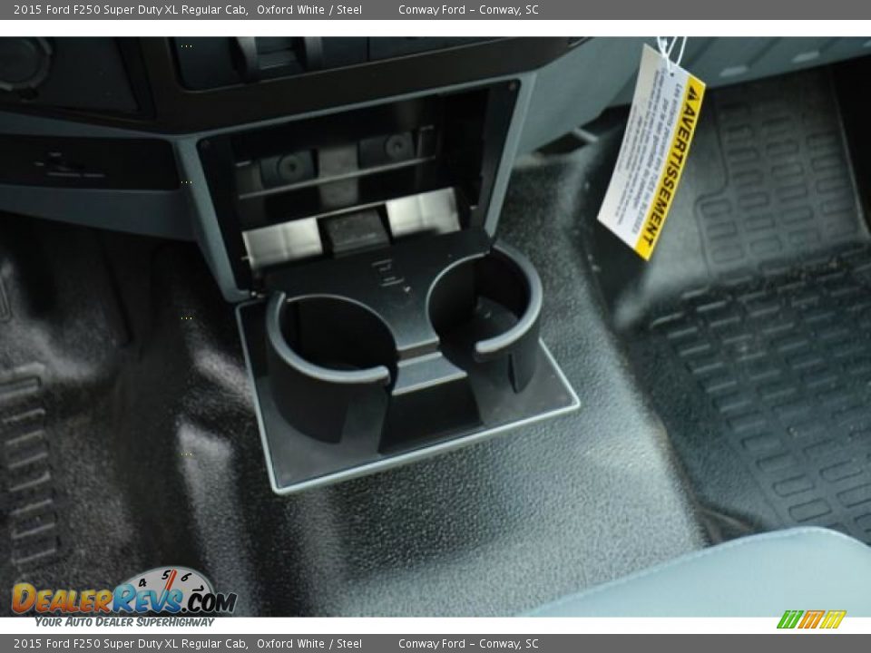 2015 Ford F250 Super Duty XL Regular Cab Oxford White / Steel Photo #20