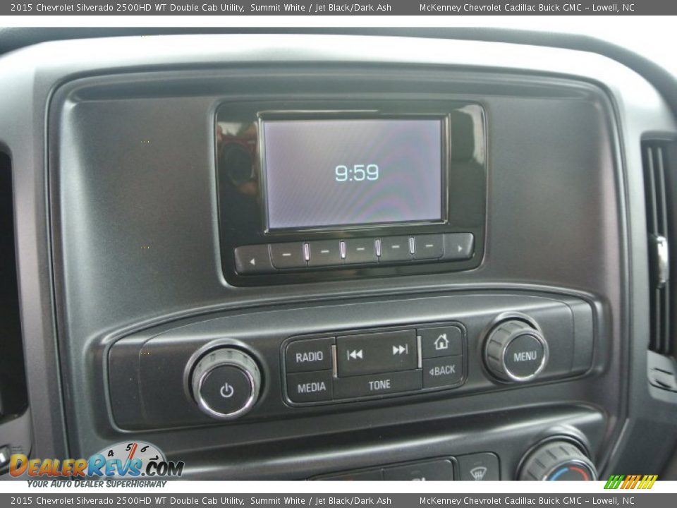 Controls of 2015 Chevrolet Silverado 2500HD WT Double Cab Utility Photo #12