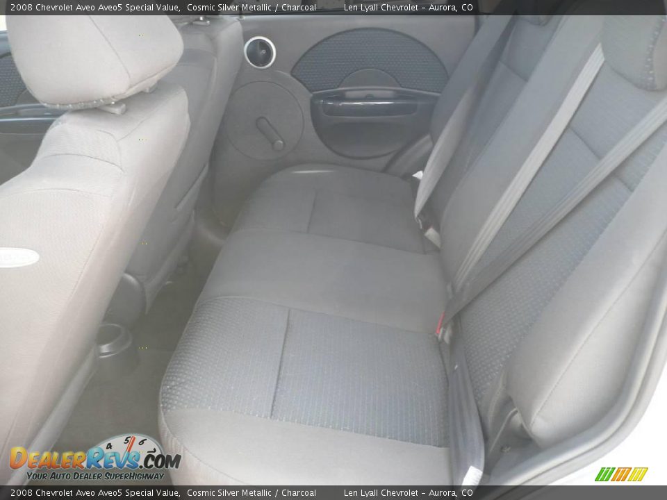 2008 Chevrolet Aveo Aveo5 Special Value Cosmic Silver Metallic / Charcoal Photo #9