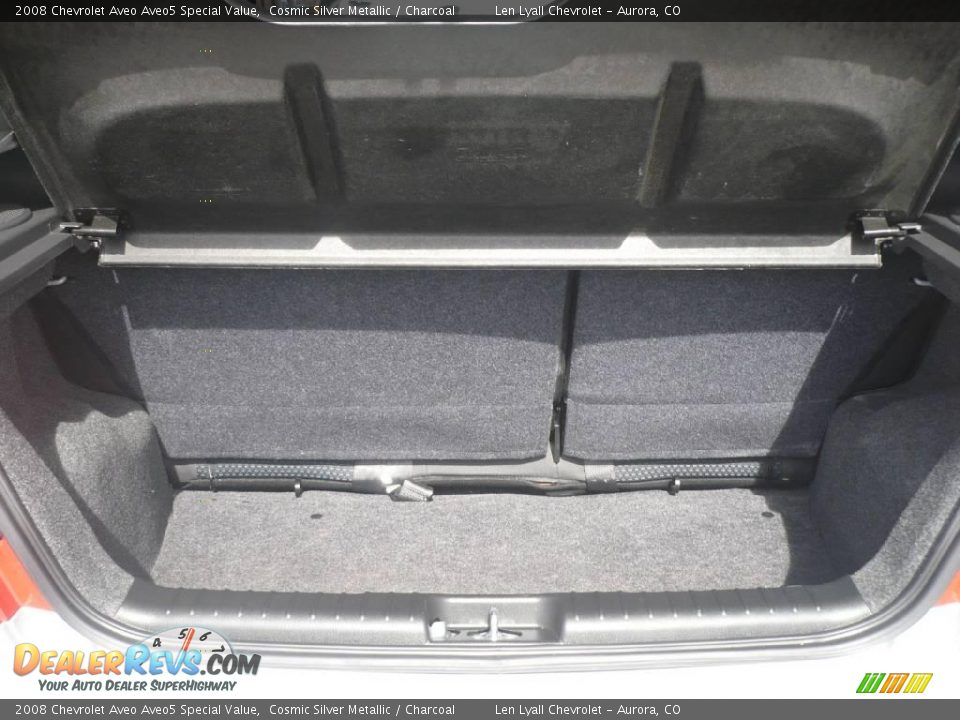 2008 Chevrolet Aveo Aveo5 Special Value Cosmic Silver Metallic / Charcoal Photo #10