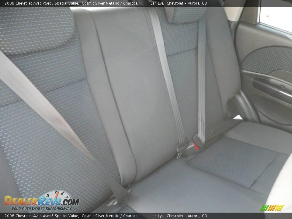2008 Chevrolet Aveo Aveo5 Special Value Cosmic Silver Metallic / Charcoal Photo #13
