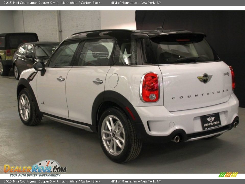 2015 Mini Countryman Cooper S All4 Light White / Carbon Black Photo #4