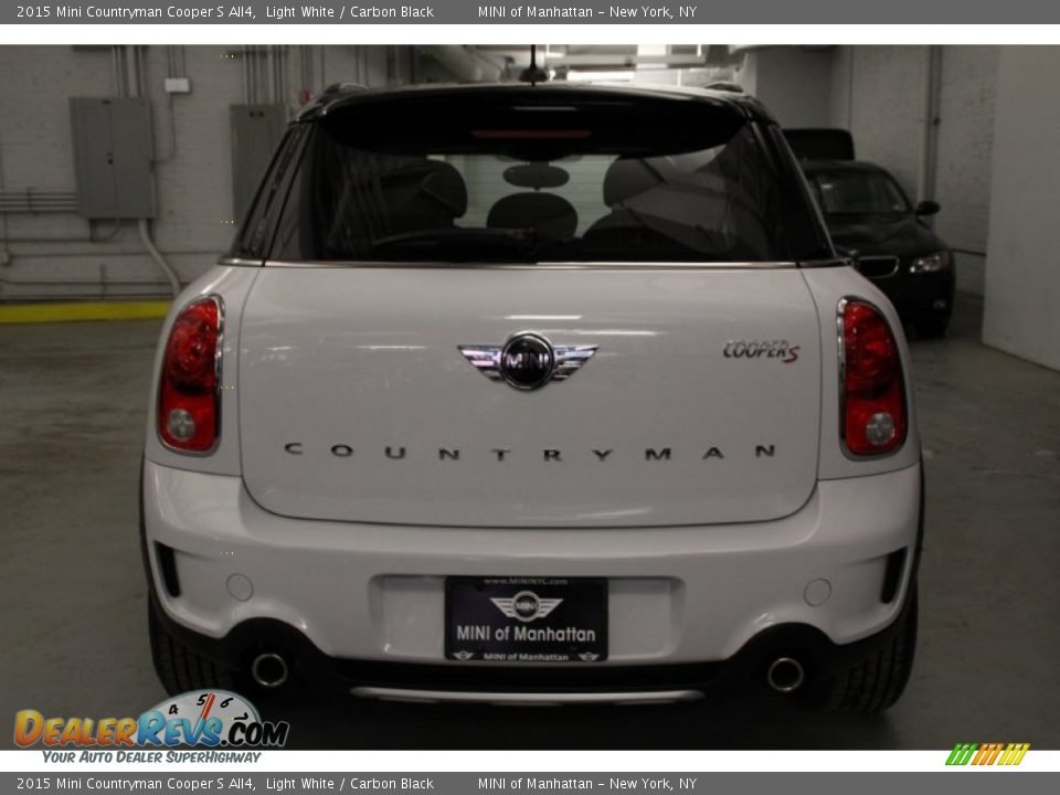 2015 Mini Countryman Cooper S All4 Light White / Carbon Black Photo #5
