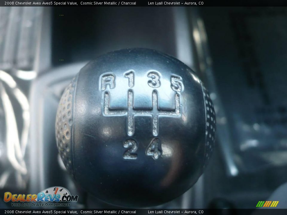 2008 Chevrolet Aveo Aveo5 Special Value Cosmic Silver Metallic / Charcoal Photo #22