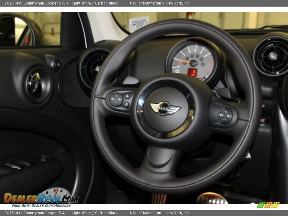 2015 Mini Countryman Cooper S All4 Light White / Carbon Black Photo #15