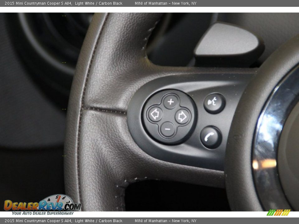 2015 Mini Countryman Cooper S All4 Light White / Carbon Black Photo #16