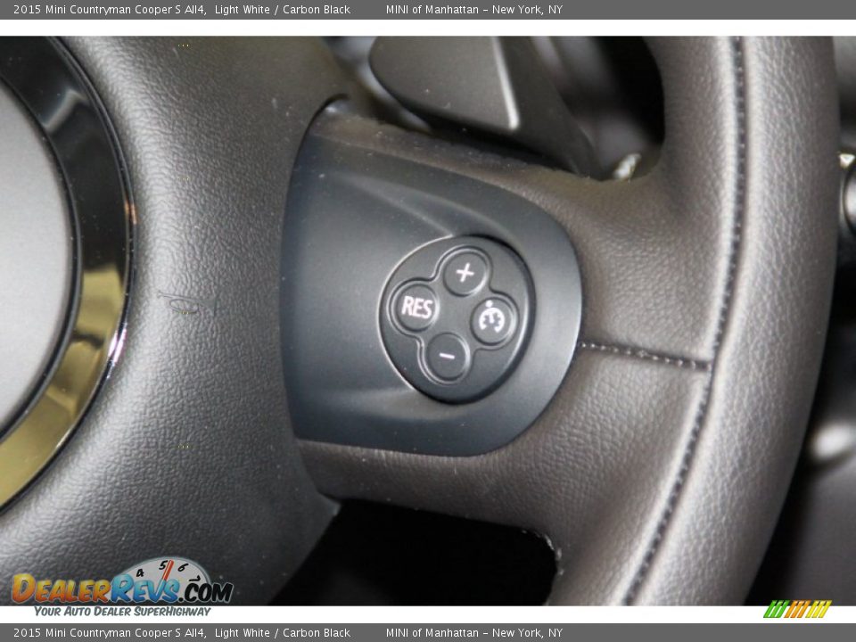 2015 Mini Countryman Cooper S All4 Light White / Carbon Black Photo #17