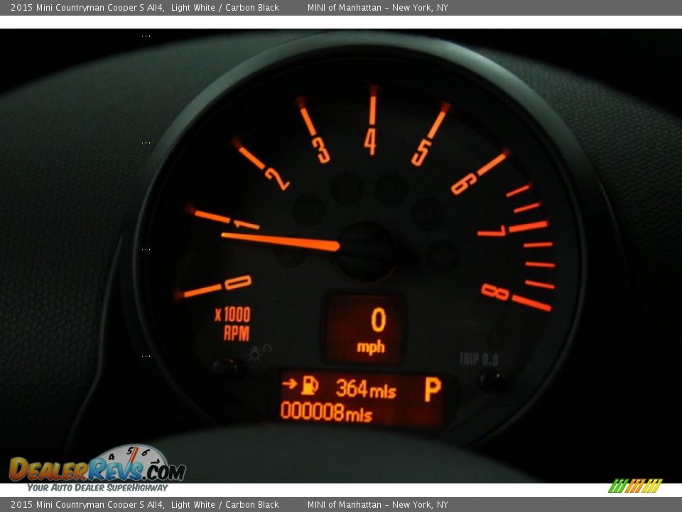 2015 Mini Countryman Cooper S All4 Light White / Carbon Black Photo #19