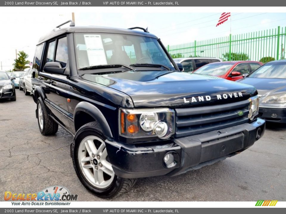 2003 Land Rover Discovery SE Java Black / Black Photo #1