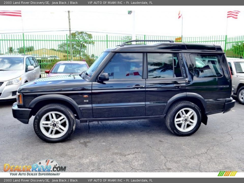 2003 Land Rover Discovery SE Java Black / Black Photo #6