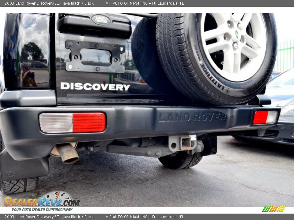 2003 Land Rover Discovery SE Java Black / Black Photo #13