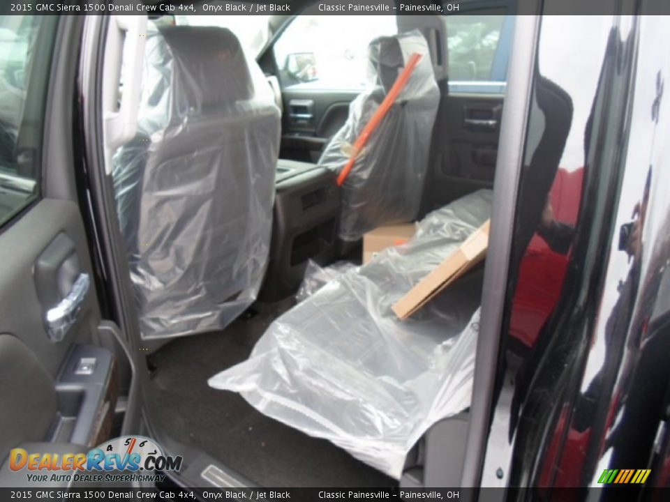 2015 GMC Sierra 1500 Denali Crew Cab 4x4 Onyx Black / Jet Black Photo #5