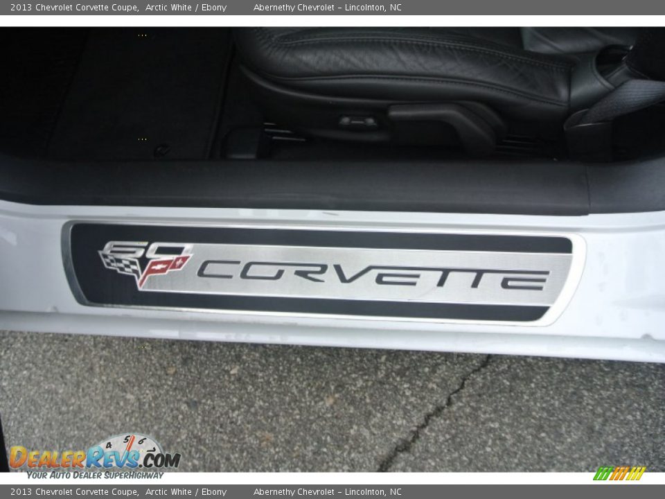 2013 Chevrolet Corvette Coupe Arctic White / Ebony Photo #11