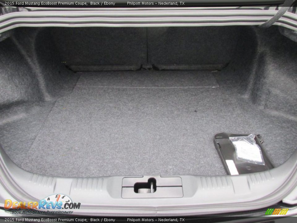 2015 Ford Mustang EcoBoost Premium Coupe Trunk Photo #14