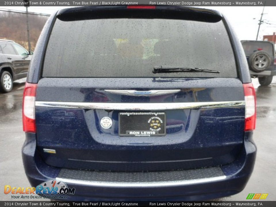 2014 Chrysler Town & Country Touring True Blue Pearl / Black/Light Graystone Photo #4