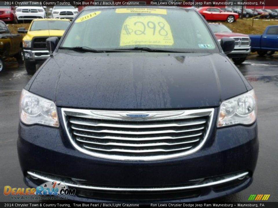 2014 Chrysler Town & Country Touring True Blue Pearl / Black/Light Graystone Photo #8