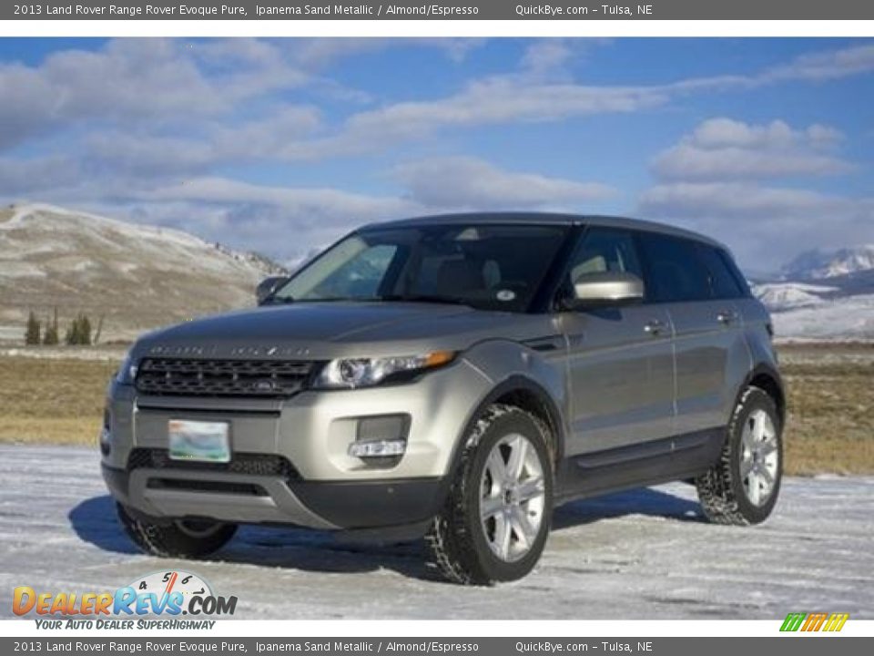 Front 3/4 View of 2013 Land Rover Range Rover Evoque Pure Photo #1