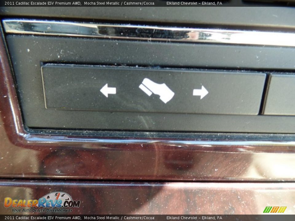 2011 Cadillac Escalade ESV Premium AWD Mocha Steel Metallic / Cashmere/Cocoa Photo #34